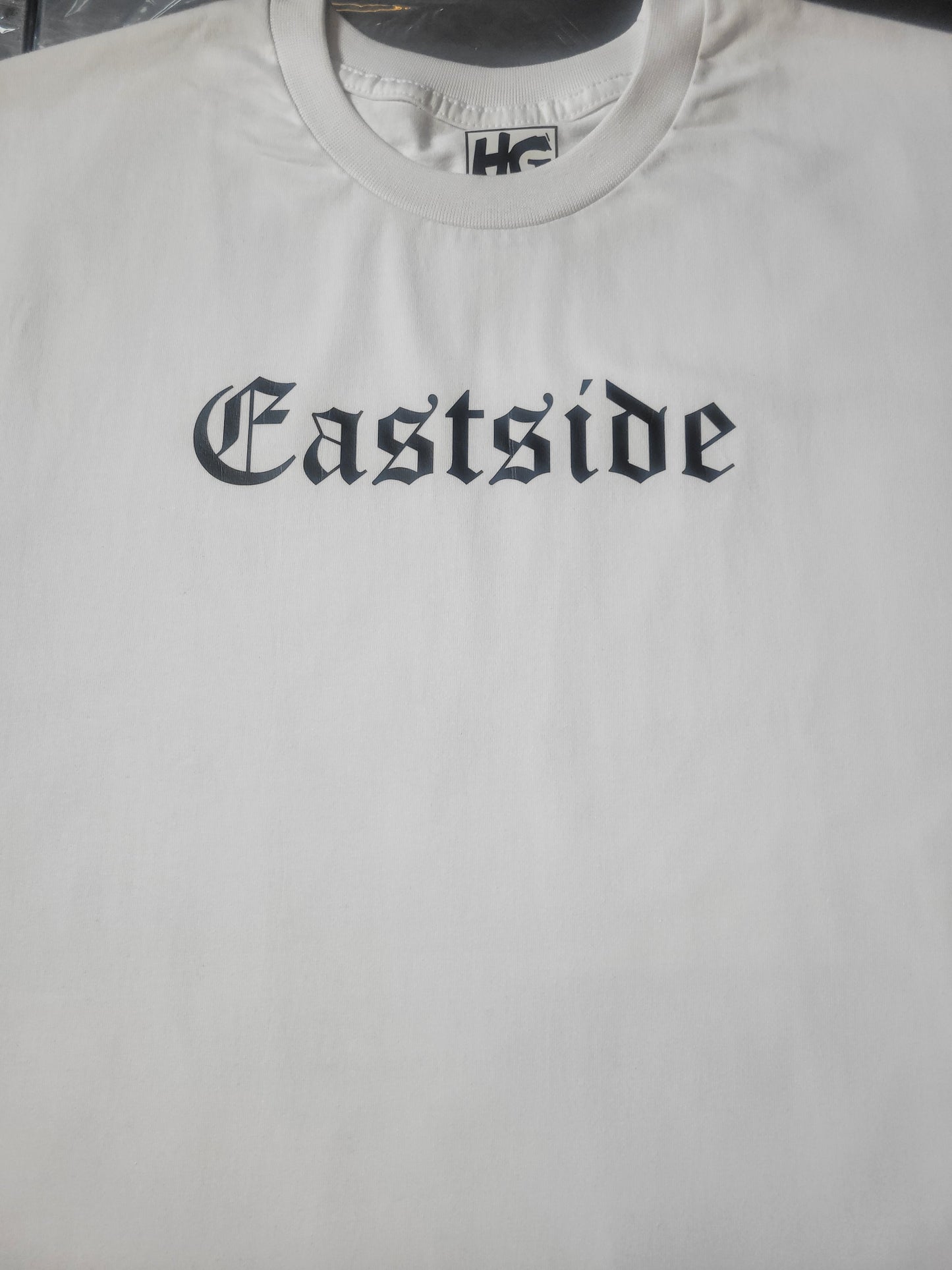 Eastside White Old English T-Shirt