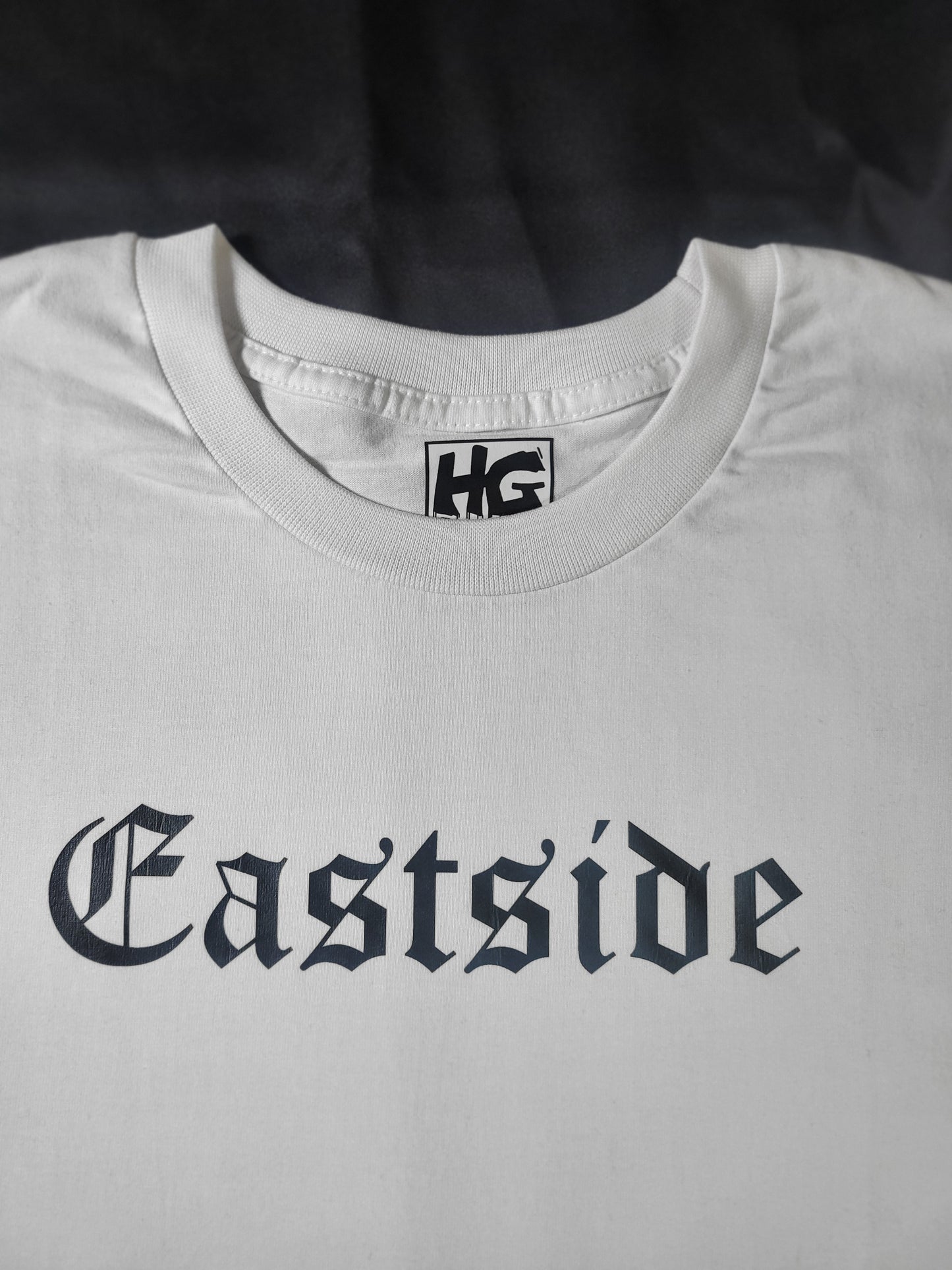 Eastside White Old English T-Shirt