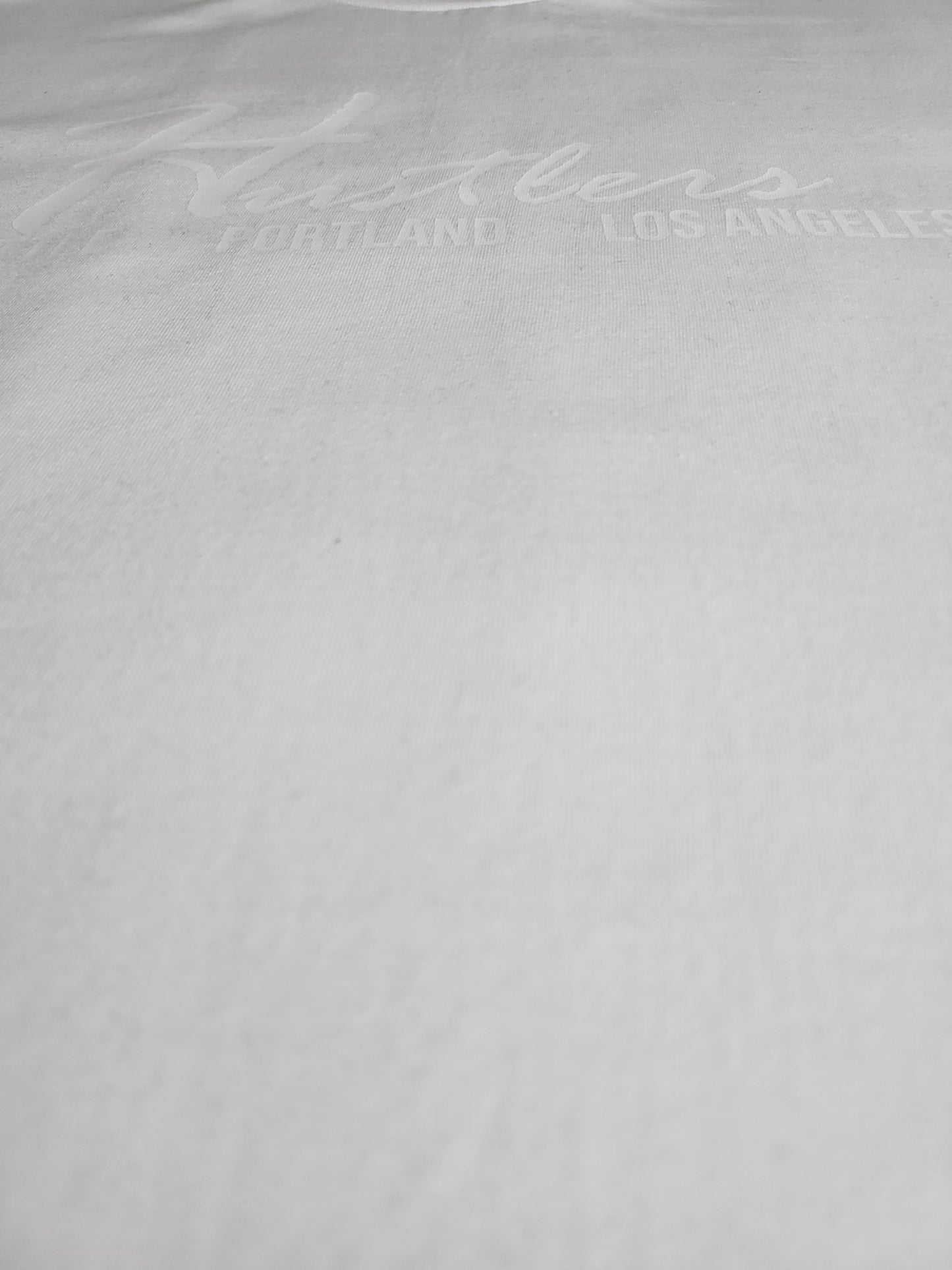 Hustlers White-Seattle-Portland-Los Angeles T-Shirt