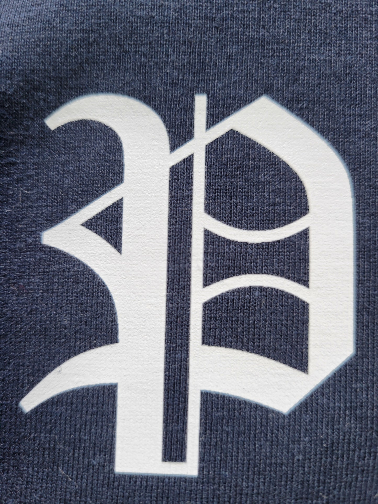 Portland Navy Blue Old English T-Shirt