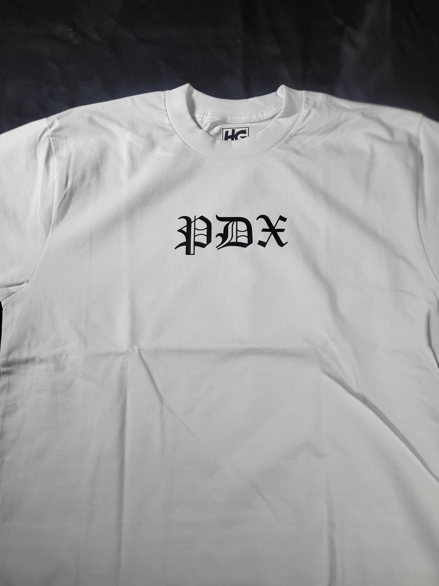 Portland White Old English T-Shirt