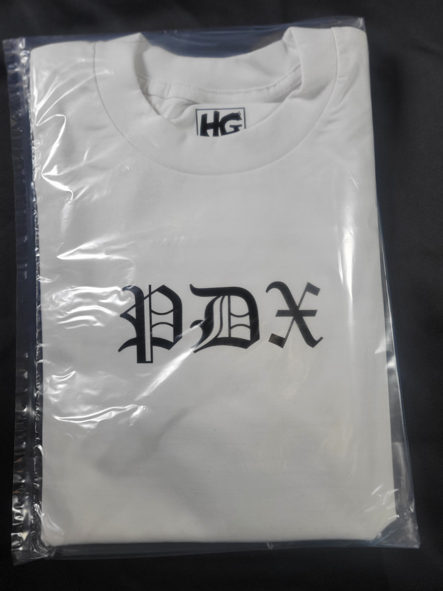 Portland White Old English T-Shirt