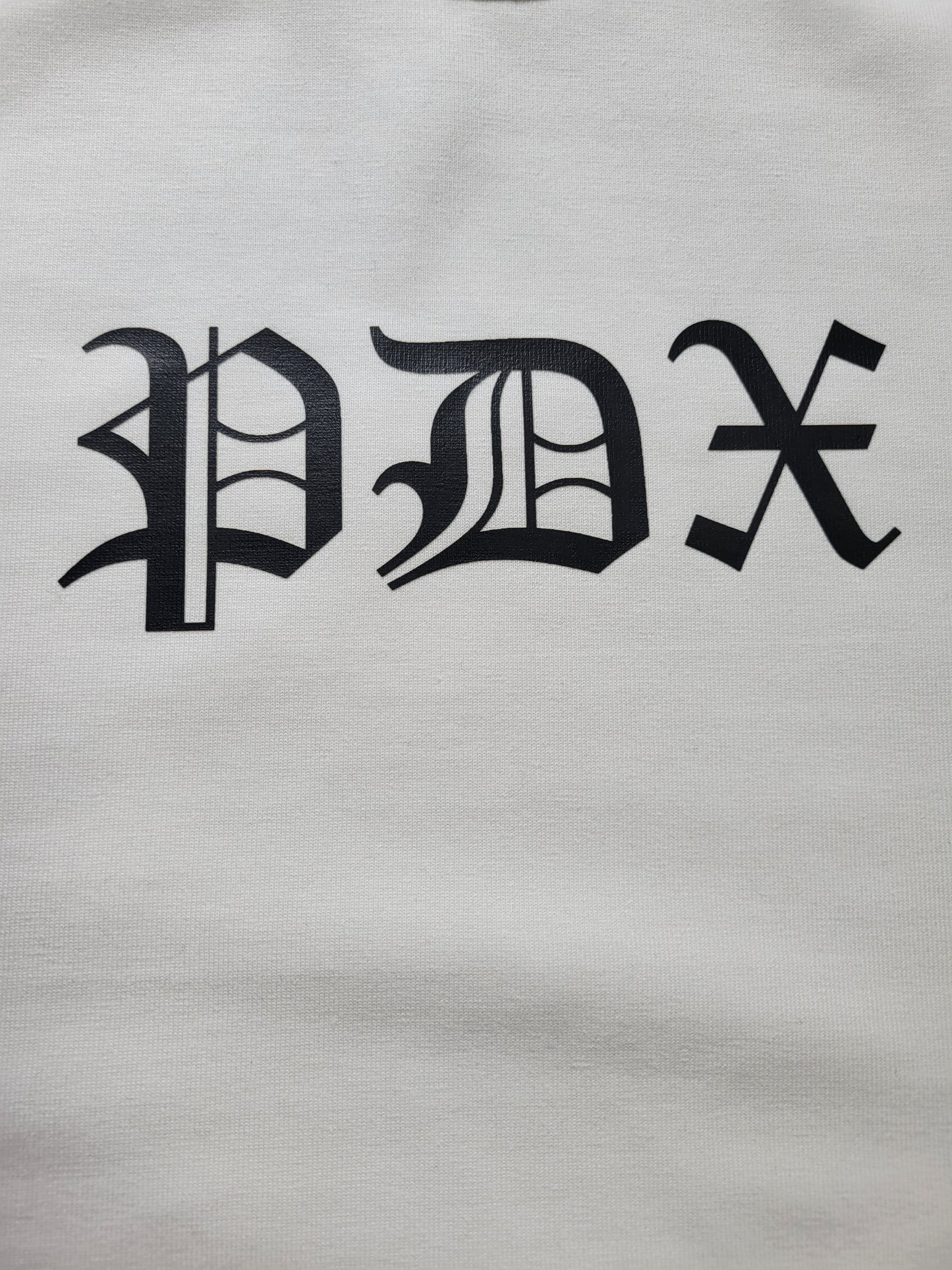 Portland White Old English T-Shirt