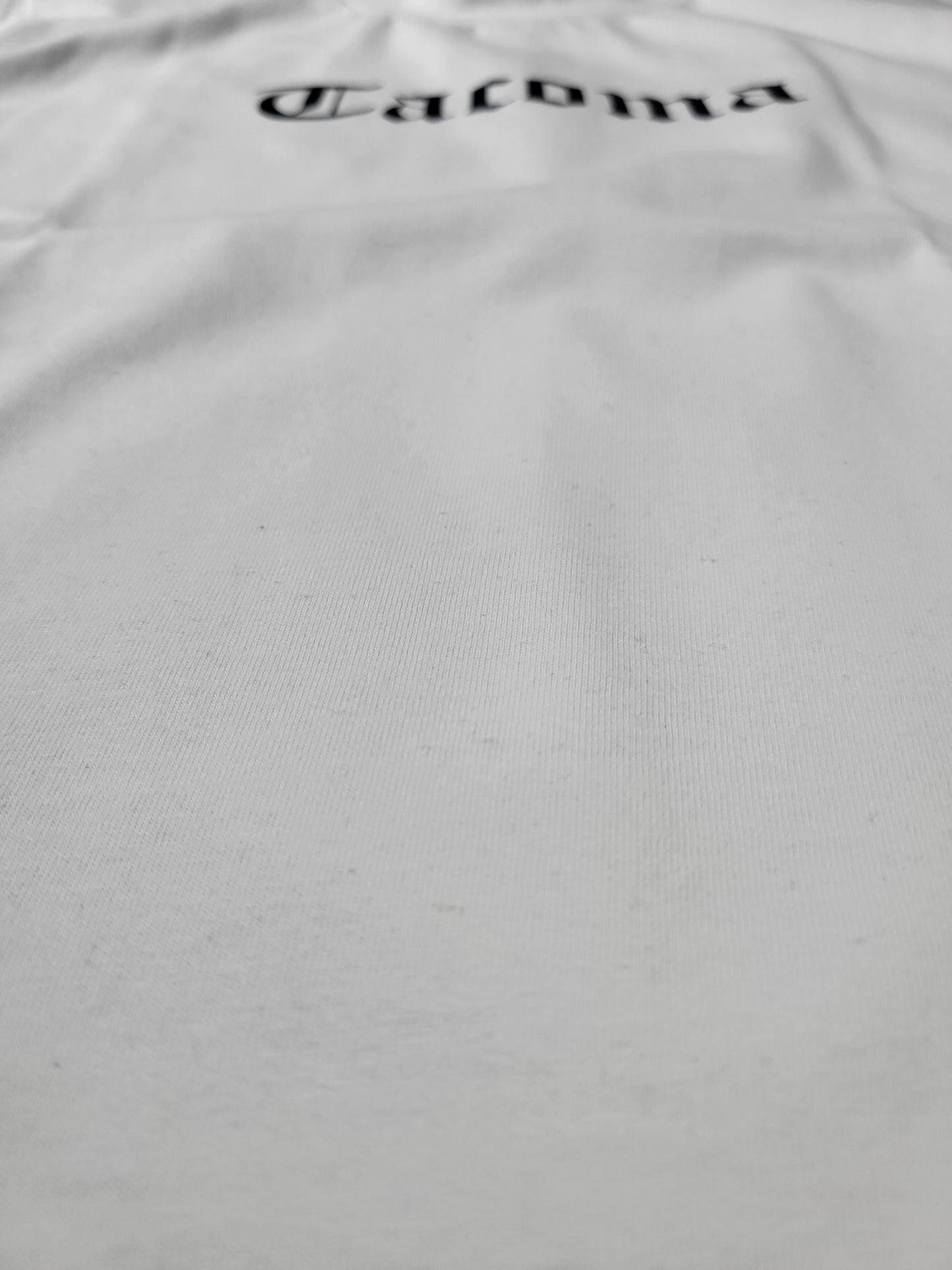Tacoma White Old English T-Shirt
